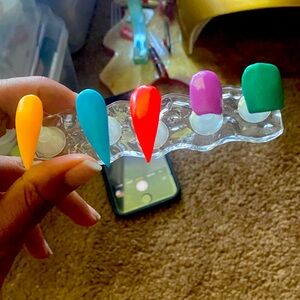 Handmade dip powder press ons